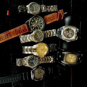 Men’s Watches. $20 per watch. Or $150 for all.